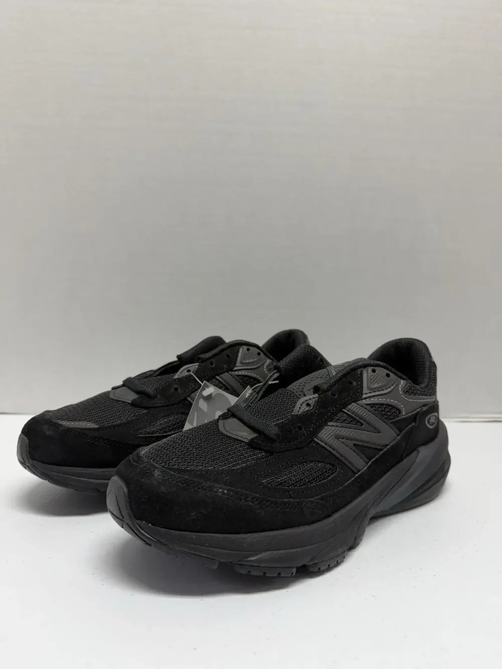 New Balance 990v6 Made in USA Triple Black U990BB6 Size 5 Men Size 6.5 Women